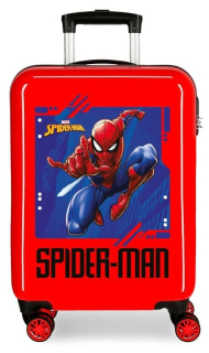 JOUMMABAGS Cestovní kufr Spiderman Street Red se zámkem 55 x 38 x 20